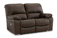 Leesworth Power Reclining Loveseat - Affordable Home Luxury