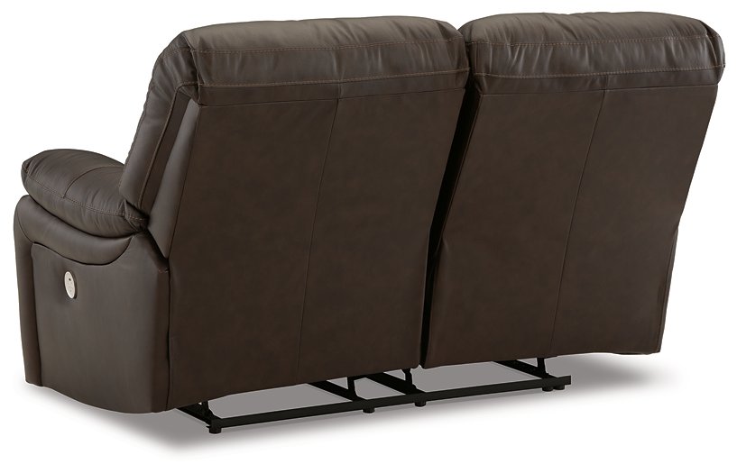 Leesworth Power Reclining Loveseat - Affordable Home Luxury