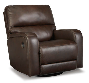 Emberla Swivel Glider Recliner - Affordable Home Luxury