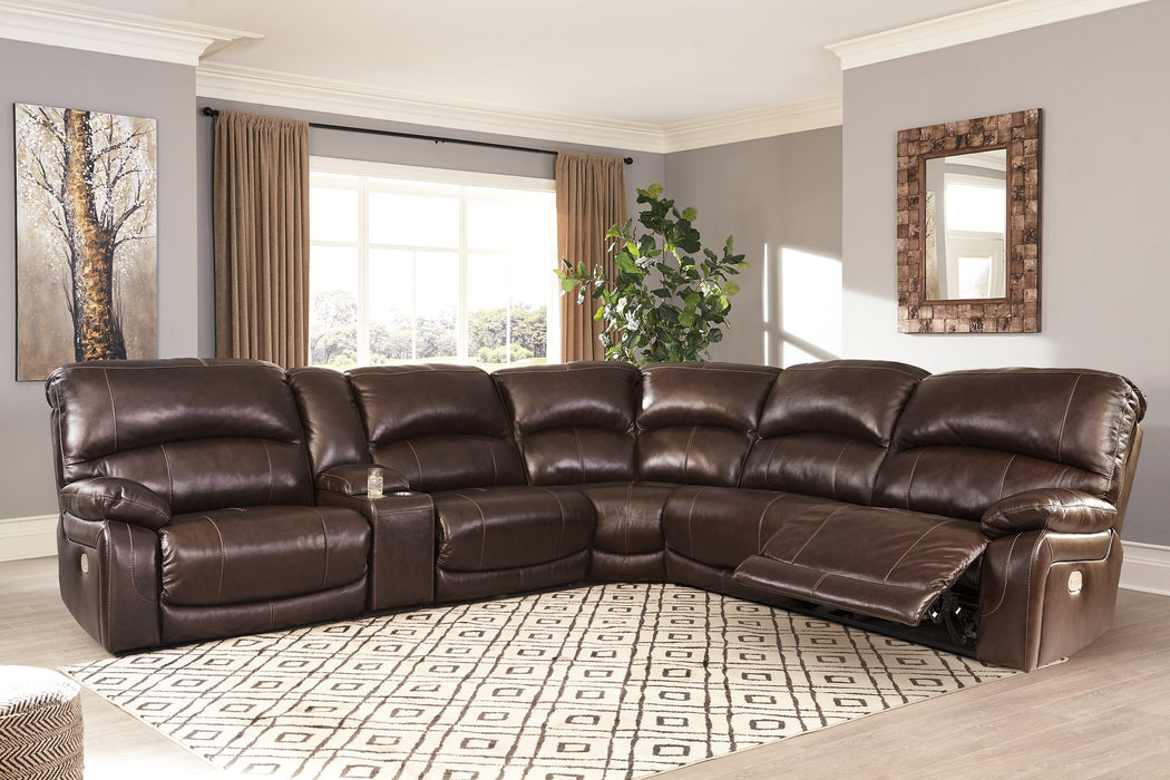 Hallstrung Power Reclining Sectional - Affordable Home Luxury