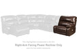 Hallstrung Power Reclining Sectional - Affordable Home Luxury