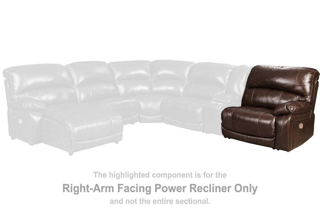 Hallstrung Power Reclining Sectional - Affordable Home Luxury