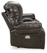 Hallstrung Power Reclining Loveseat with Console - Affordable Home Luxury