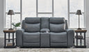 Mindanao Power Reclining Loveseat with Console - Affordable Home Luxury