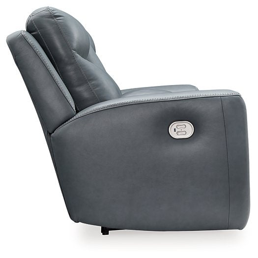 Mindanao Power Reclining Loveseat with Console - Affordable Home Luxury