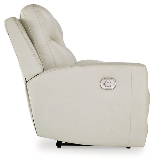 Mindanao Power Reclining Loveseat with Console - Affordable Home Luxury