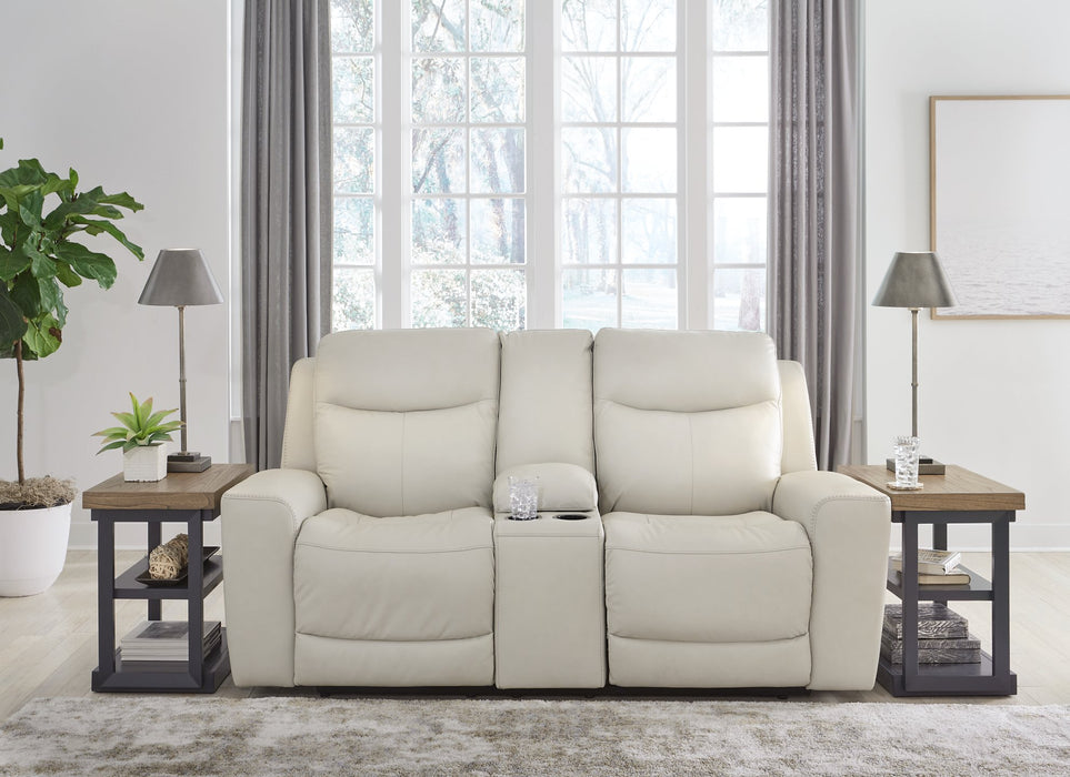 Mindanao Power Reclining Loveseat with Console - Affordable Home Luxury