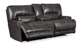 McCaskill Reclining Loveseat with Console - Affordable Home Luxury