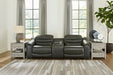 Center Line 3-Piece Power Reclining Loveseat with Console - Affordable Home Luxury