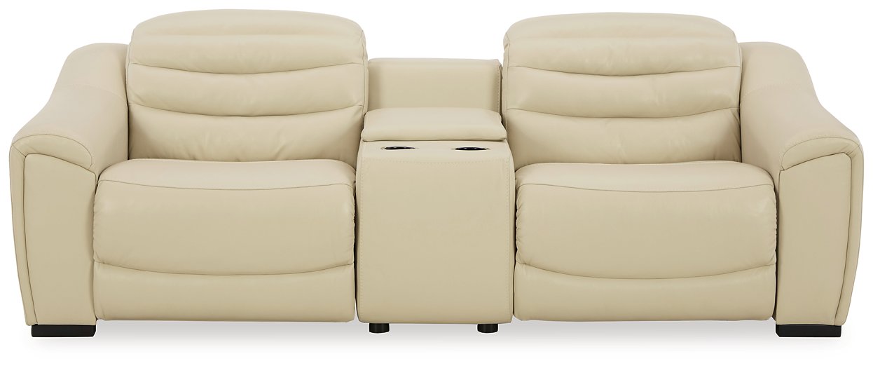 Center Line 3-Piece Power Reclining Loveseat with Console - Affordable Home Luxury