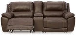 Dunleith 3-Piece Power Reclining Loveseat with Console - Affordable Home Luxury