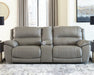 Dunleith 3-Piece Power Reclining Sectional Loveseat with Console - Affordable Home Luxury