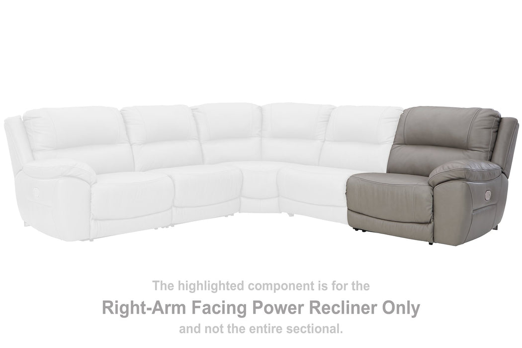 Dunleith 3-Piece Power Reclining Sectional Sofa - Affordable Home Luxury