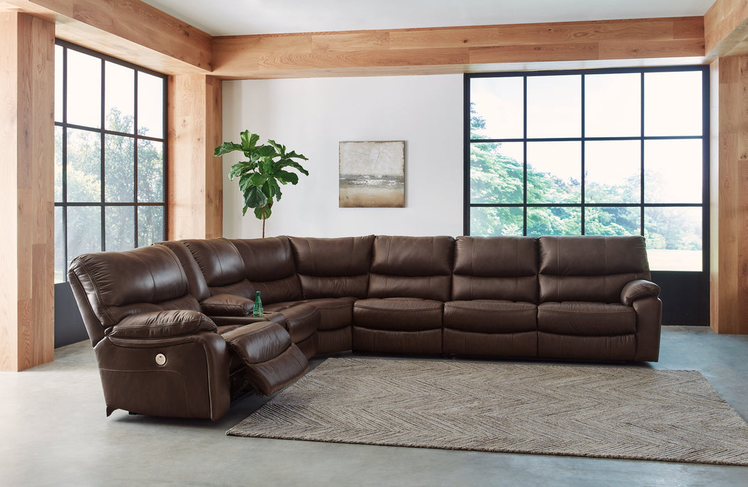 Family Circle Power Reclining Sectional - Affordable Home Luxury