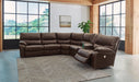 Family Circle Power Reclining Sectional - Affordable Home Luxury