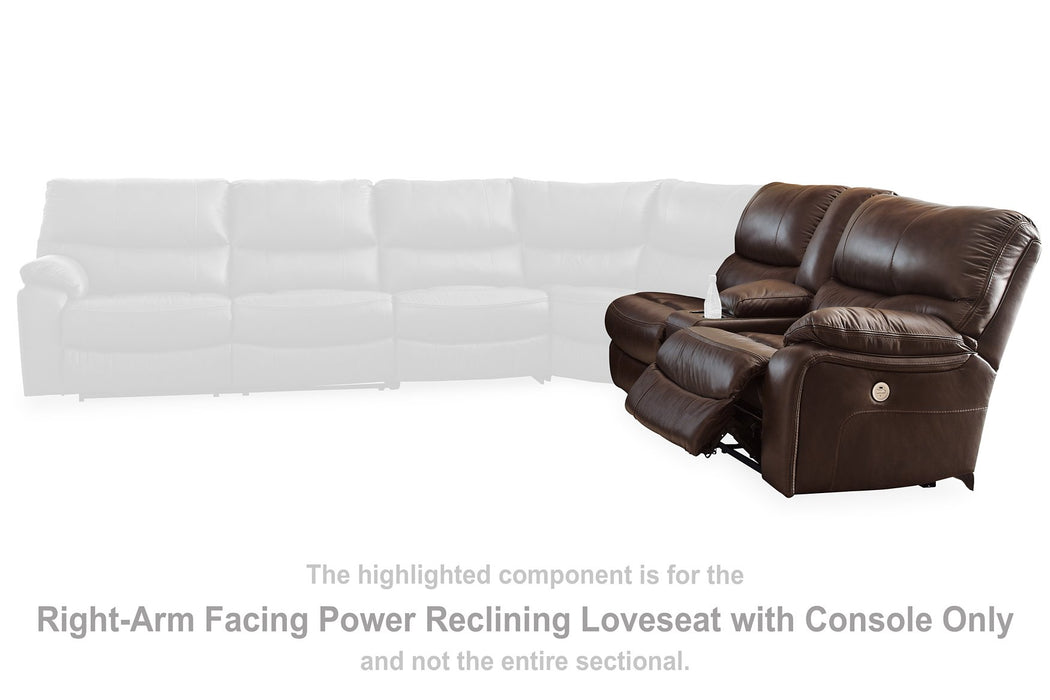 Family Circle Power Reclining Sectional - Affordable Home Luxury