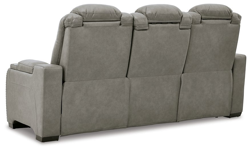 The Man-Den Power Reclining Sofa - Affordable Home Luxury