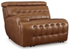 Temmpton Power Reclining Sectional Loveseat with Console - Affordable Home Luxury