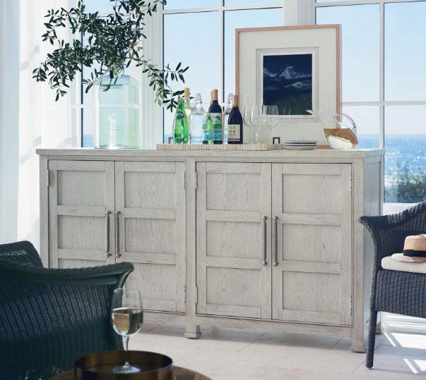 Universal Coastal Living Escape Credenza in Sandbar