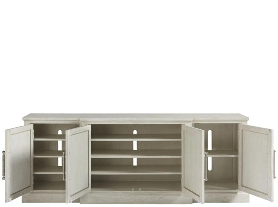 Universal Coastal Living Escape Entertainment Console in Sandbar