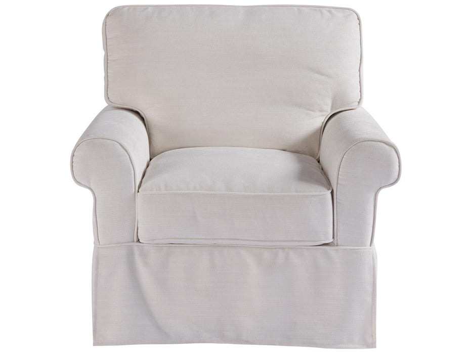 Universal Coastal Living Escape Ventura Chair in Daily Snow image