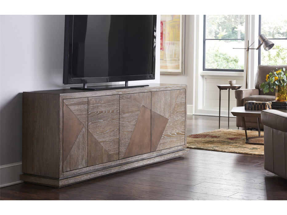 Universal Curated Divergence Entertainment Console in Charcoal