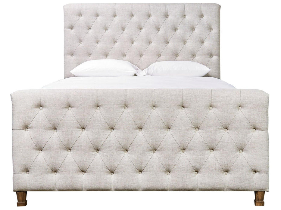 Universal Franklin Street King Panel Bed in KhakiB image