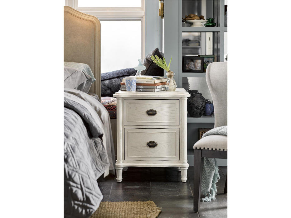 Universal Furniture Curated Amity Nightstand in Cotton