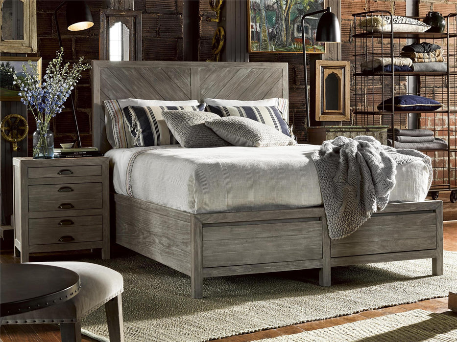 Universal Furniture Curated Biscayne King Bed in GreystoneB