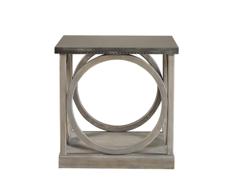 Universal Furniture Curated Carlton End Table in Oiled Bronze image