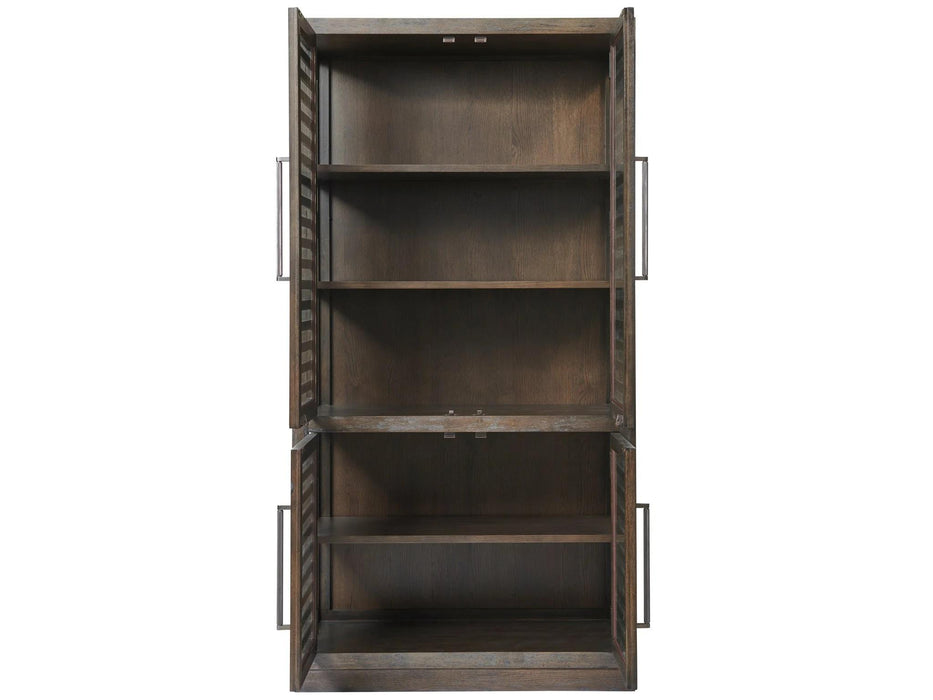 Universal Furniture Carnaby Display Cabinet in Brownstone