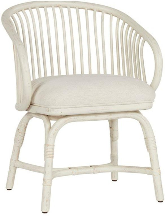 Universal Furniture Getaway Coastal Living Aruba Rattan Chair in Egret image