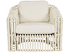 Universal Furniture Getaway Coastal Living Camps Bay Rattan Chair in Egret image