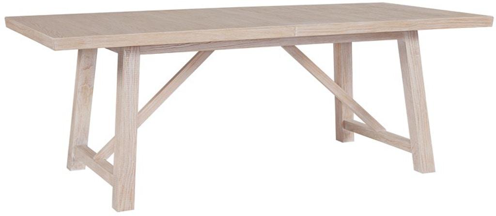 Universal Furniture Getaway Coastal Living Getaway Dining Table in Sea Oat