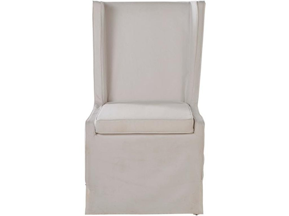 Universal Furniture Getaway Coastal Living Getaway Slip Cover Chair in Snow