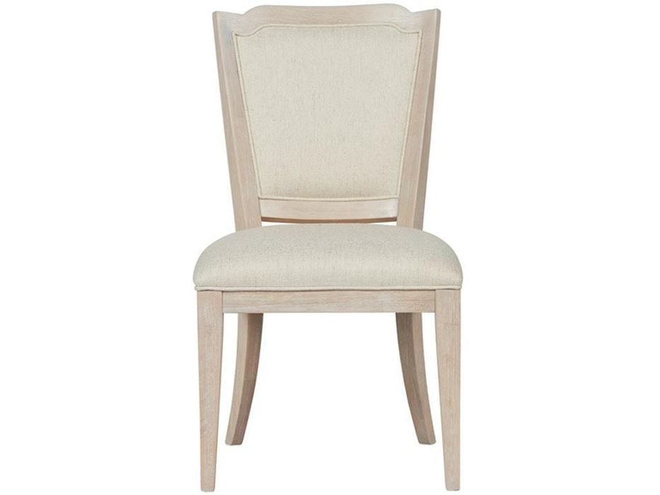 Universal Furniture Getaway Coastal Living Getaway Upholstered Back Side Chair in Sea Oat