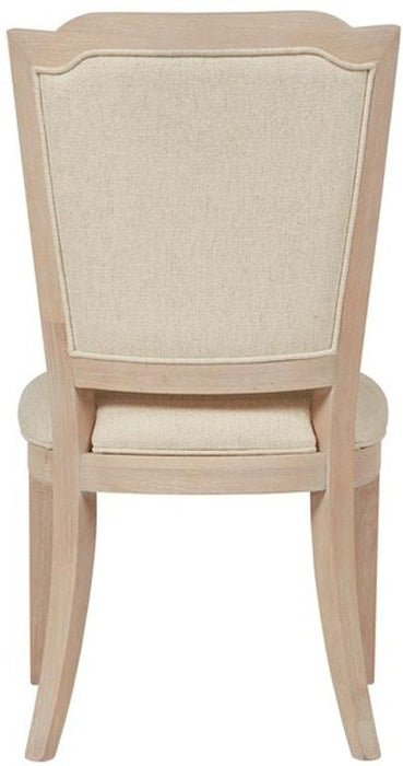 Universal Furniture Getaway Coastal Living Getaway Upholstered Back Side Chair in Sea Oat