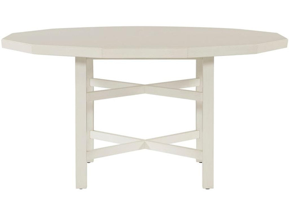 Universal Furniture Getaway Coastal Living Grenada Round Dining Table in Sand Dollar image