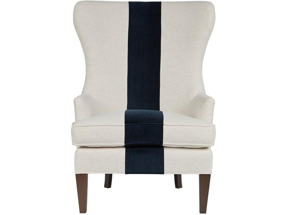 Universal Furniture Getaway Coastal Living Surfside Wing Chair in Brownstone image