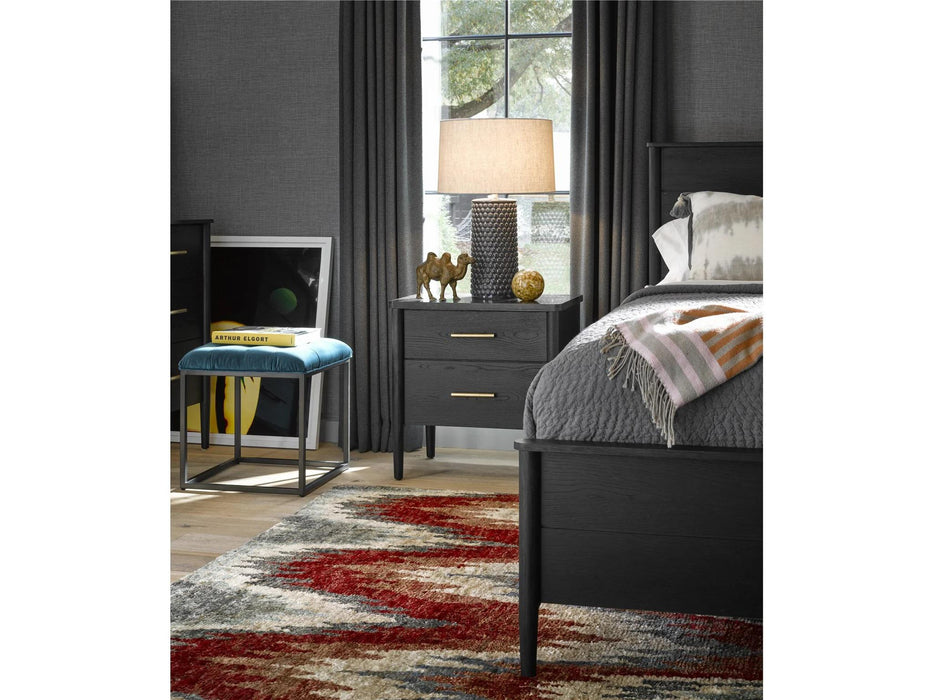 Universal Furniture Langley Nightstand in Licorice