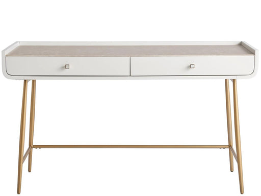 Universal Furniture Love Joy Bliss Allure Vanity Desk in White Lacquer image