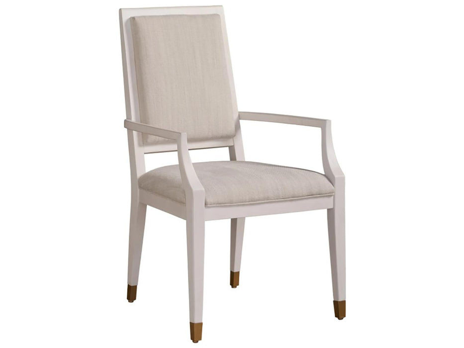 Universal Furniture Love Joy Bliss Arm Chair (Set of 2) in Alabaster