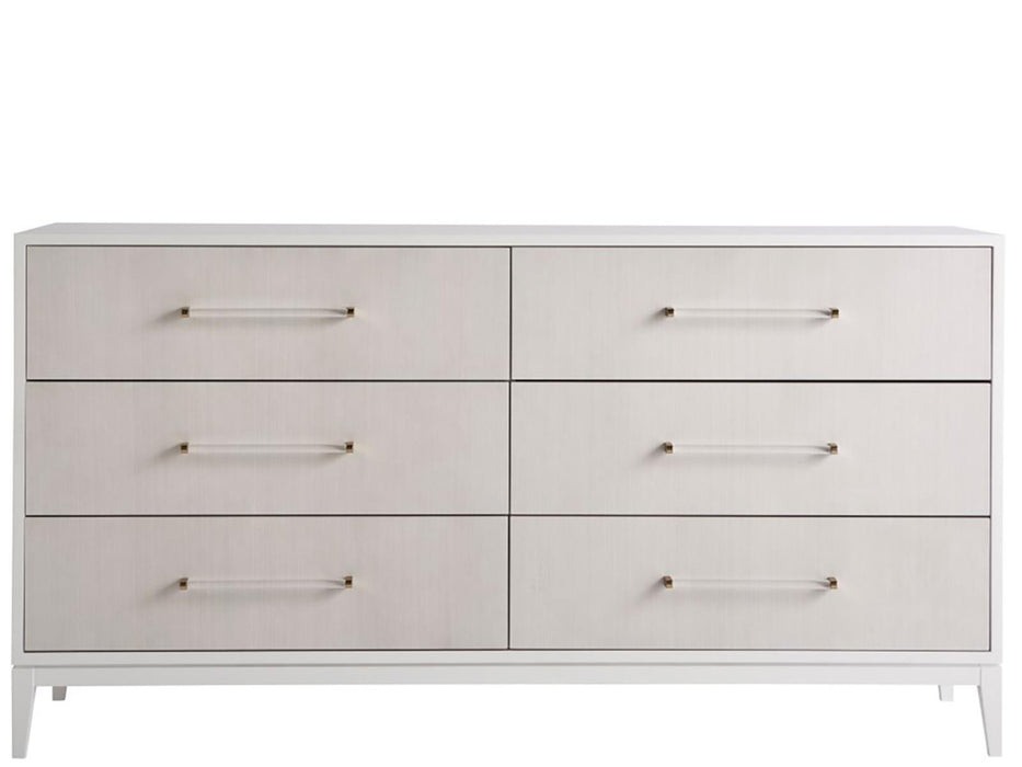 Universal Furniture Love Joy Bliss Brentwood Dresser in White Lacquer image