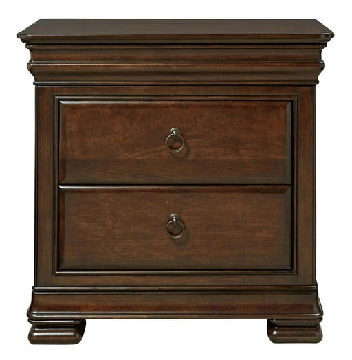 Universal Furniture Reprise 3 Drawer Nightstand in Classical Cherry image