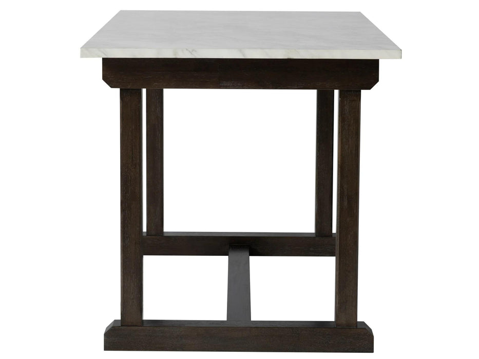 Universal Furniture Spruce Counter Table in Brownstone