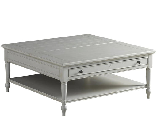 Universal Furniture Summer Hill Lift Top Cocktail Table in French Gray image