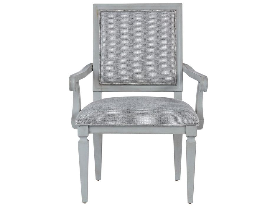 Universal Furniture Summer Hill Woven Accent Arm Chair (Set of 2) in French Gray image