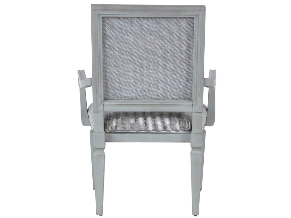 Universal Furniture Summer Hill Woven Accent Arm Chair (Set of 2) in French Gray