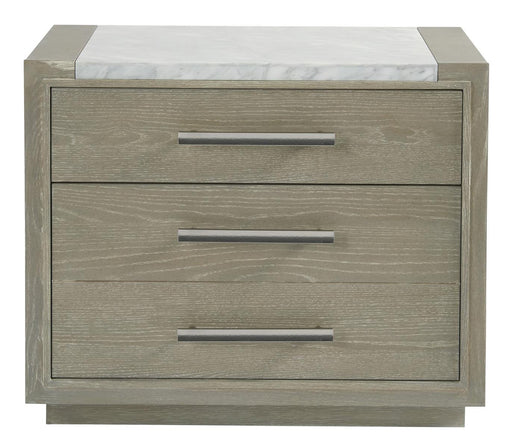 Universal Furniture Zephyr Stone Top Nightstand in Solana image