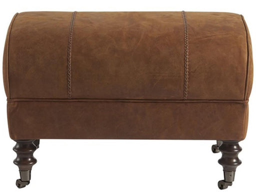 Universal Leather Brice Ottoman in Espresso image